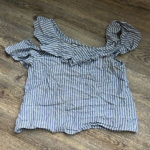 Madewell blue top size 10